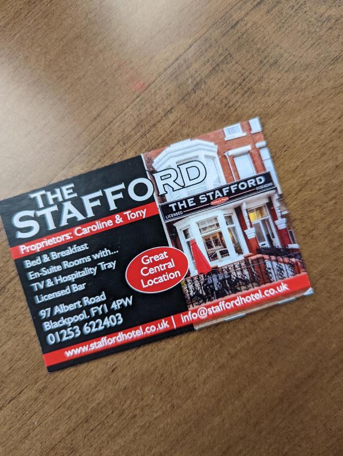 The Stafford Bed & Breakfast Blackpool Bagian luar foto